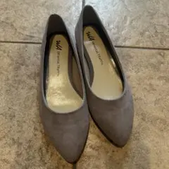 【最終値下げしました】オリンタルトラフィック　　グレーパンプス　　37