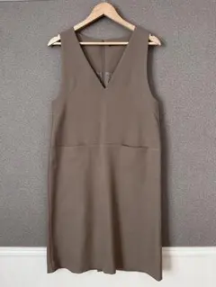 ブラウン ひざ丈ワンピース【ROSSO】