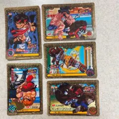 ストリートファイターII カード　5枚セット