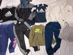 209 キッズ 130 子供服 まとめ売り10枚セット アディダス NIKE 等