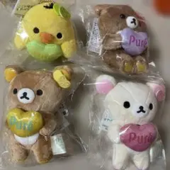 新品 Loft ピュレグミ リラックマ コラボ ぬいぐるみ 3点 pure リラ