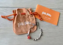 Folli Follie ブレスレット　ピンク珊瑚✖️シルバー 付属品あり