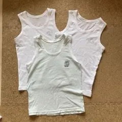 恐竜柄タンクトップ　3枚セット 120cm 記名なし