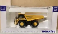 コマツKOMATSU HD605 ダンプトラックダイキャストモデル 1:50