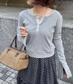 Kastane ヘンリーリブプルオーバーのサムネイル