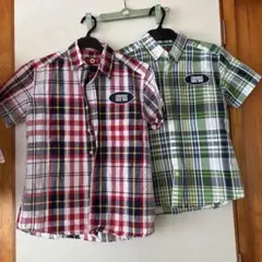 CONVERSE チェック柄 半袖シャツ 2枚セット　期間限定セール