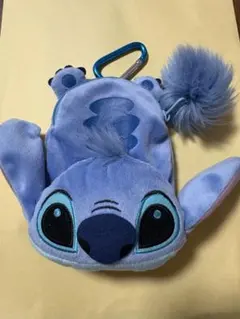 東京ディズニーリゾートスティッチ ぬいぐるみポーチ カラビナ付き