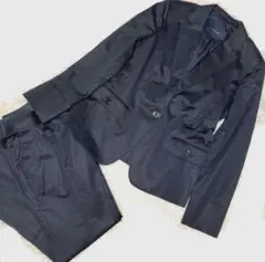 BURBERRY パンツスーツ シャドーストライプ 1B ブラック 42