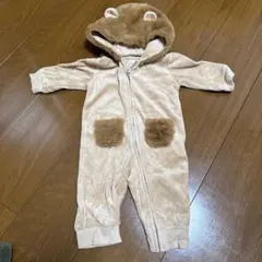 petit main 70サイズ くまロンパース