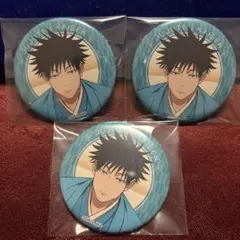 呪術廻戦　伏黒恵　缶バッジ　3点　KITTE ニューイヤーフェス2026