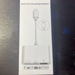 ライトニング端子SDカードリーダー 4in1