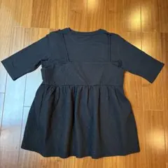 ユナイテッドアローズ　半袖 キャミ付きTシャツ　ブラック　美品のサムネイル