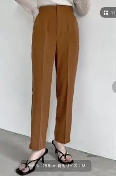 Re:EDIT パンツ ブラウン Lサイズのサムネイル