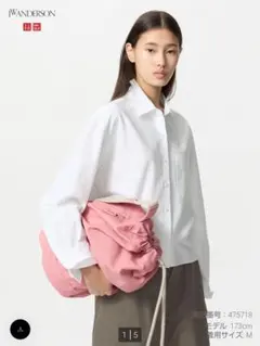 未使用　ユニクロ JW ANDERSON オックスフォードホワイトシャツ S