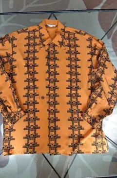 ✪激シブ✡ BBCO ビビコ 柄シャツ 長袖 ✧ミナミの帝王 竹内力 48のサムネイル