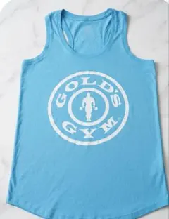 Gold's Gym 正規品ゴールドジムタンクトップ　水色　ブルーのサムネイル