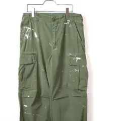ペンキ飛び 60s U.S.Army ジャングルファティーグ パンツ 雰囲気系のサムネイル