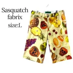 Sasquatchfabrix. ゾンビフルーツ 総柄ハーフパンツ L 日本製のサムネイル