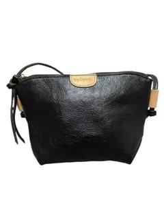 toleur (トーラ) ショルダーバッグ カウレザーミニサコッシュ ブラック