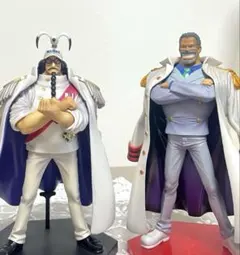 「ワンピース フィギュア 海軍 大将 2体　コレクション ONE PIECE」