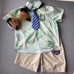 ズートピア　ニック　コスチューム　130 衣装　コスプレ　ディズニー　ハロウィン