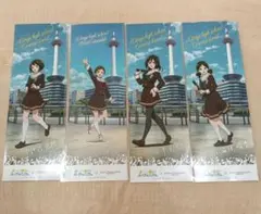 響け!ユーフォニアム 京都タワー 2026春 特典短冊ポスター 高坂麗奈