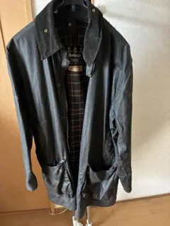 A*様 Barbour Border ジャケット ブラック 42インチ