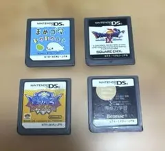 【お買い得❗️】ニンテンドーDS ゲーム 4本セットソフトのみ
