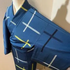 な*い様 A153⭐️アンティーク着物　大正ロマン　レトロ　お召　逸品　広襟