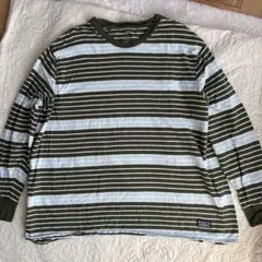 Levi's ストライプ 長袖カットソー ロンT