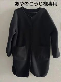 SM2 Samansa Mos2 ブラック ボアジャケット リバーシブル2way