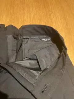COMME CA ISM ブラック スラックス