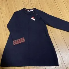 familiar ネイビー ワンピース