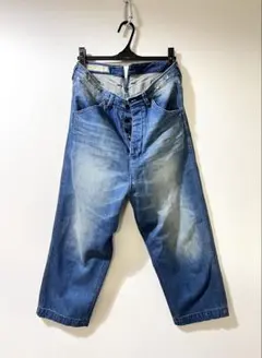 40s 大戦モデル デニムベイカーパンツ ドーナツボタン ペインター