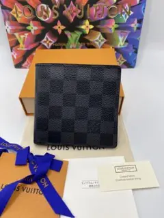 良品 ルイヴィトン ダミエグラフィット ポルトフォイユ マルコ 二つ折り 財布 2025年最新】ダミエ グラフィット ポルトフォイユ マルコの人気