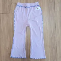 mirror bae. リブパンツ ピンク 110cm