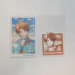 にじさんじ　北見遊征 三ミ一体 ステッカー　チェキ