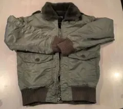 バックナンバー　ミリタリージャケット ファー付き