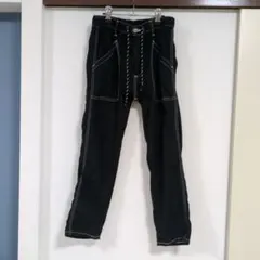 Lee ベイカーイージーパンツ 黒 Sサイズ