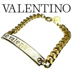 【良品】VALENTINO ブレスレット ヴィンテージ ゴールド チェーンのサムネイル