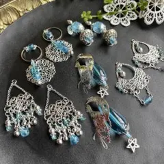 ライトブルーピアス❼ まとめ売り