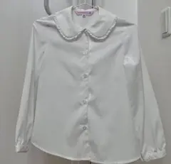 150cm キャサリンコテージ 襟付き フォーマル長袖ブラウス