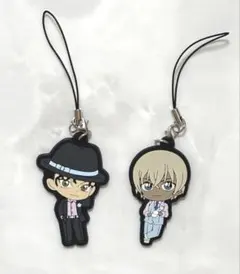 名探偵コナン ガチャガチャ カプセルラバーストラップ 赤井秀一安室透 2点セット