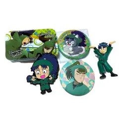忍たま乱太郎 七松小平太 中在家長次 缶バッジ フィギュア セット