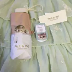 PAUL & JOE ACCESSOIRES 折りたたみ傘 晴雨兼用 猫のサムネイル