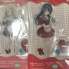 学マス　スタンド付きビッグアクリルプレート　スウィートストロベリー　月村手毬　広