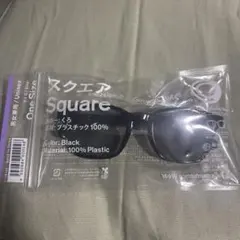 【新品未開封】ファミリーマート限定 コンビニサングラス スクエア ブラック