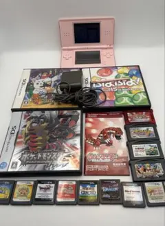 任天堂 DS Lite ピンク ゲームソフトセット