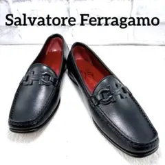 【美品】サルヴァトーレフェラガモ ガンチーニ　ローファー レザーパンプス