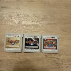 妖怪ウォッチ3DS ソフト 3点セット 元祖 本家 真打